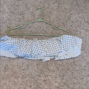 Polka Dot Bikini Top